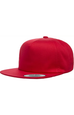Yupoong Y6502 - Unisex Unstructured 5-Panel Snapback Cap