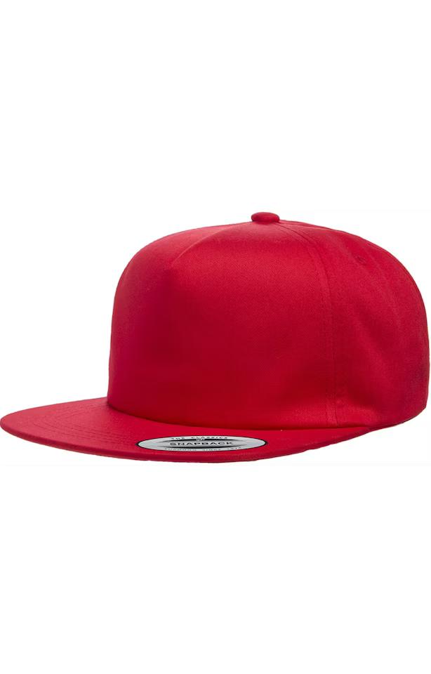 Yupoong Y6502 - Unisex Unstructured 5-Panel Snapback Cap