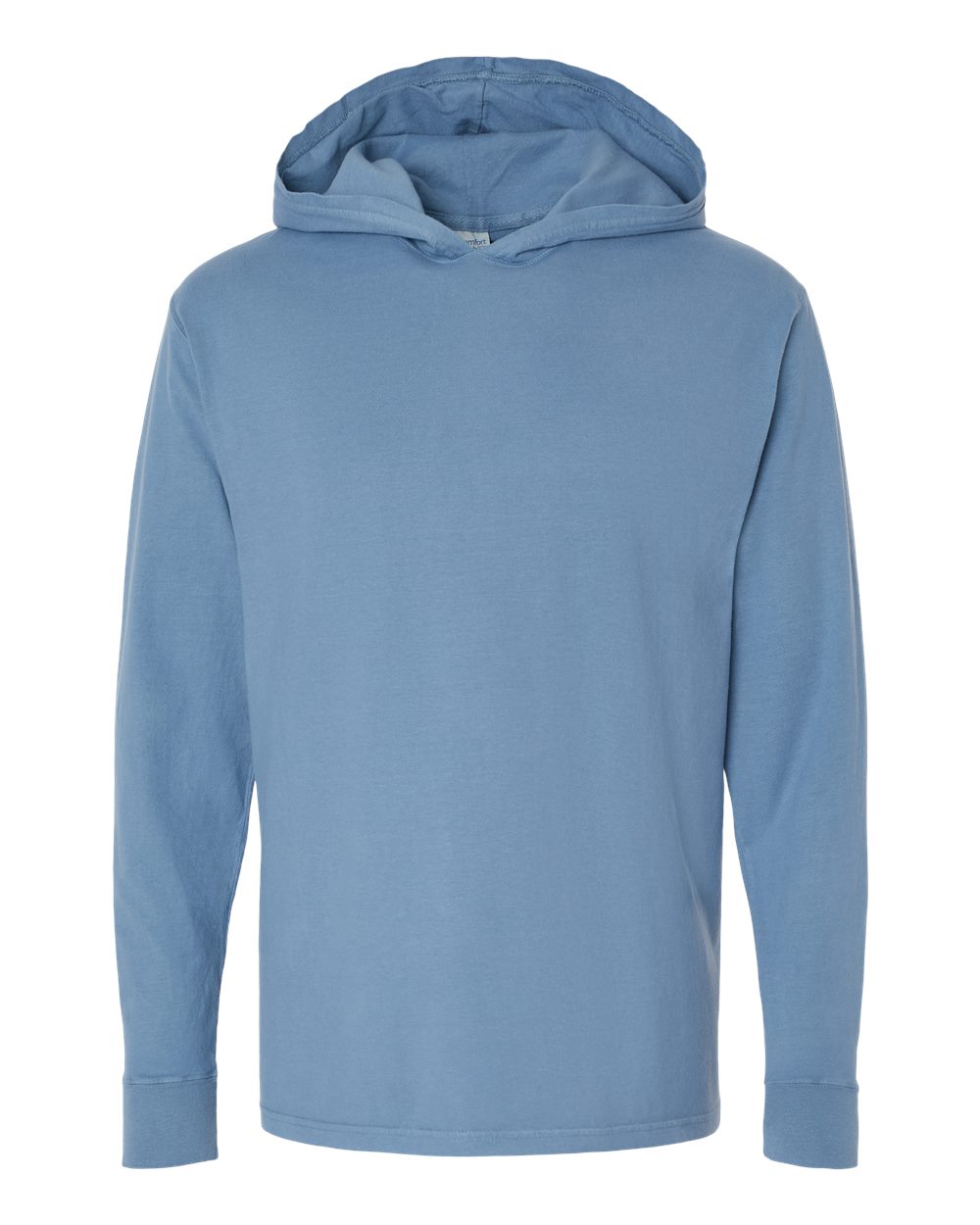 Custom Hooded Long Sleeve T-Shirt - Unisex, Garment-Dyed - Hanes GDH280