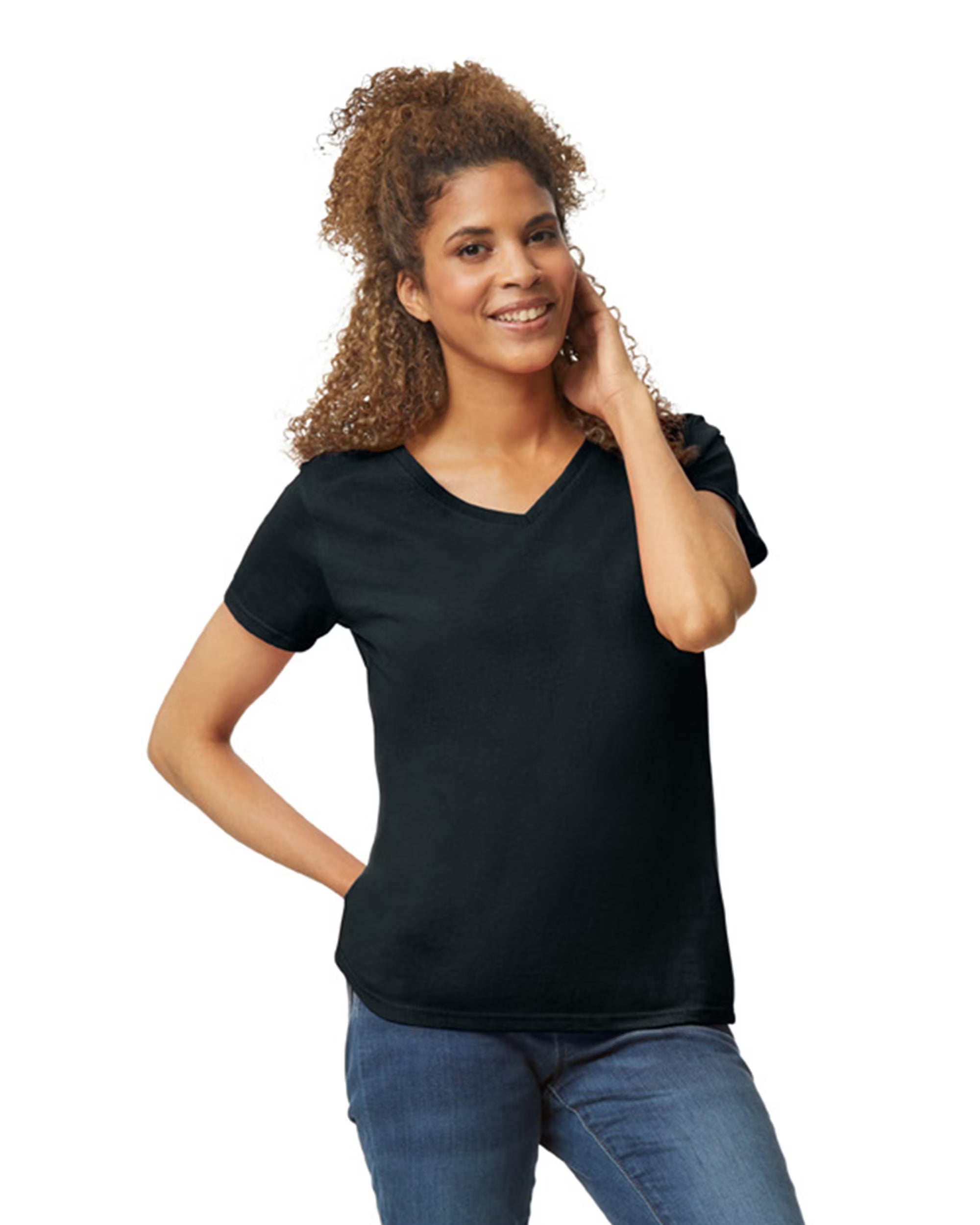 Gildan G500VL - Women's Heavy Cotton™ V-Neck T-Shirt