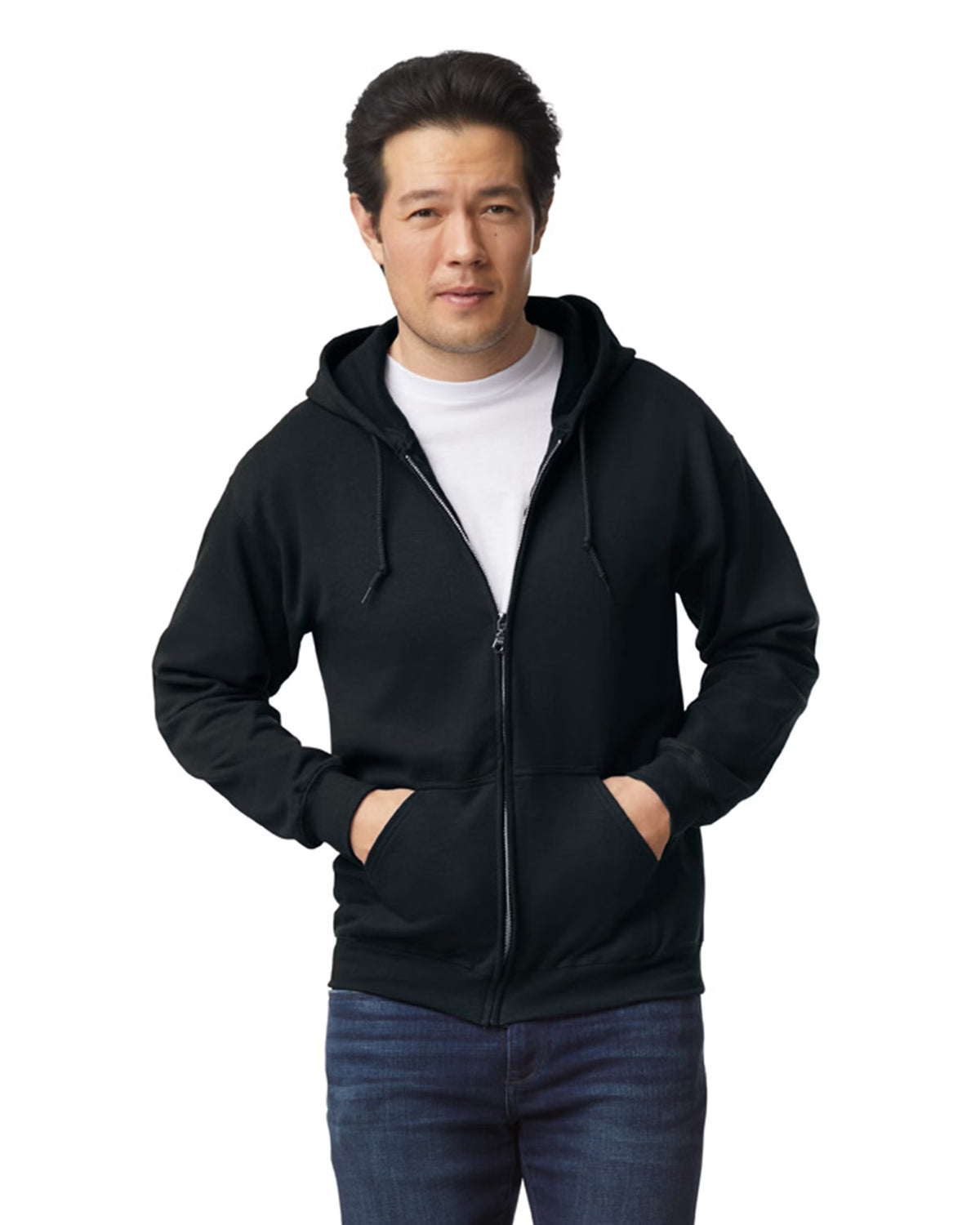 Custom Unisex Full-Zip Hoodie - Heavy Blend 50/50 - Gildan G186