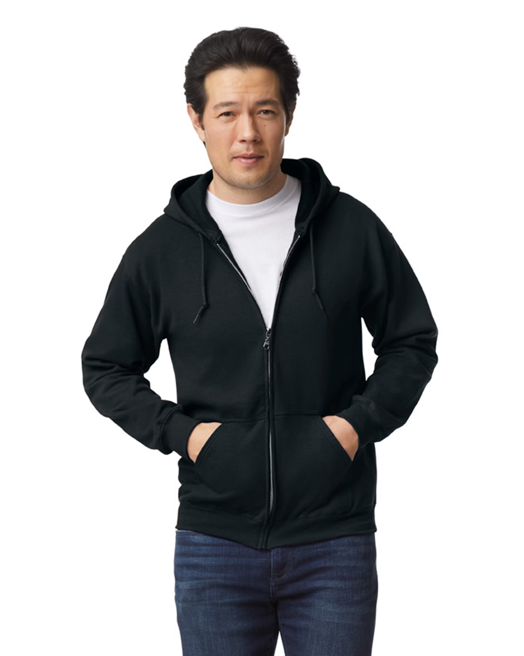 Gildan G186 - Unisex Heavy Blend™ 50/50 Full-Zip Hoodie