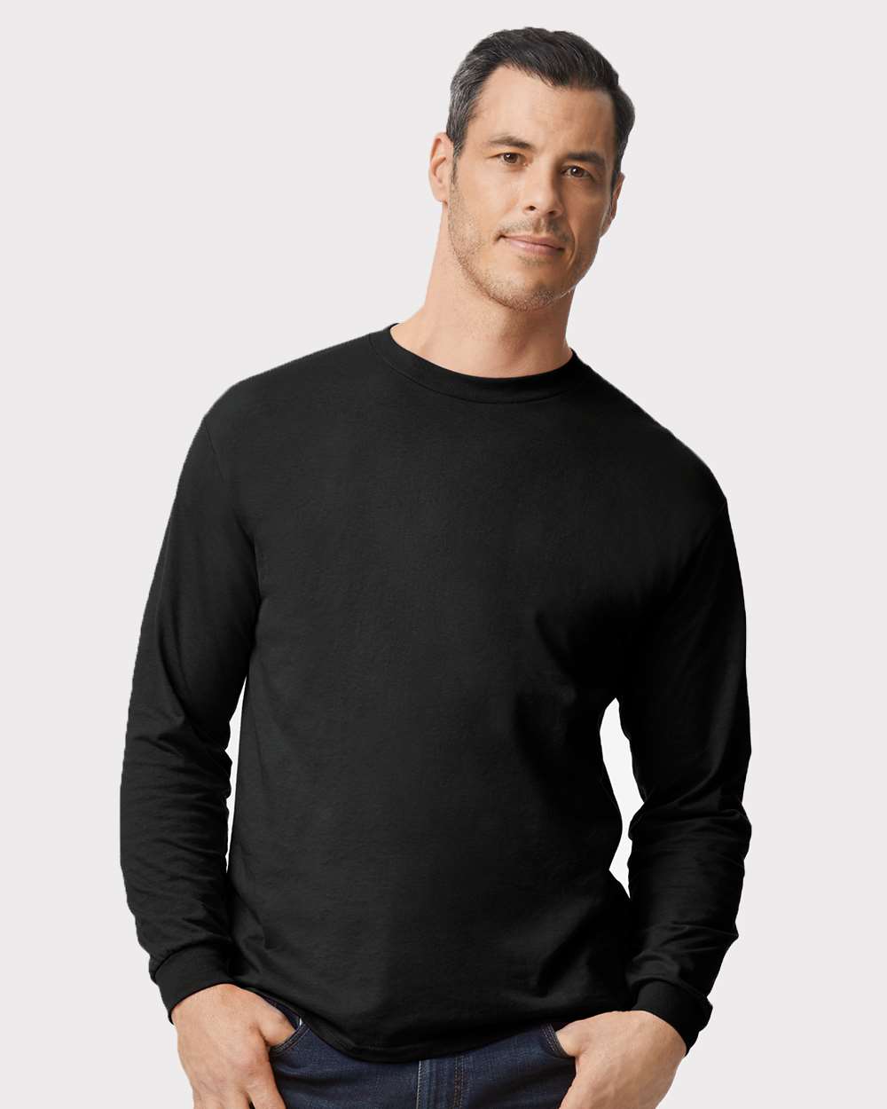 Custom Unisex Long Sleeve T-Shirt - DryBlend 50/50
