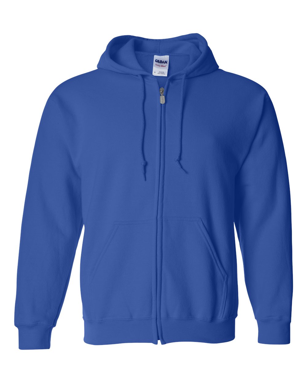 Custom Unisex Full-Zip Hoodie - Heavy Blend 50/50 - Gildan G186