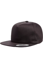 Yupoong Y6502 - Unisex Unstructured 5-Panel Snapback Cap