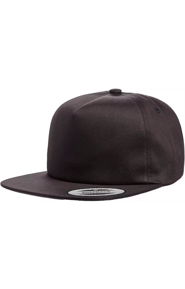 Yupoong Y6502 - Unisex Unstructured 5-Panel Snapback Cap