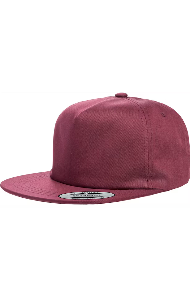 Yupoong Y6502 - Unisex Unstructured 5-Panel Snapback Cap