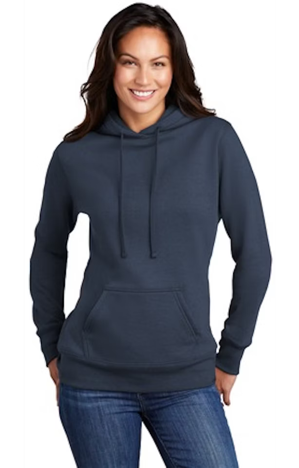 Custom Women's Pullover Hoodie - Port & Company LPC78H