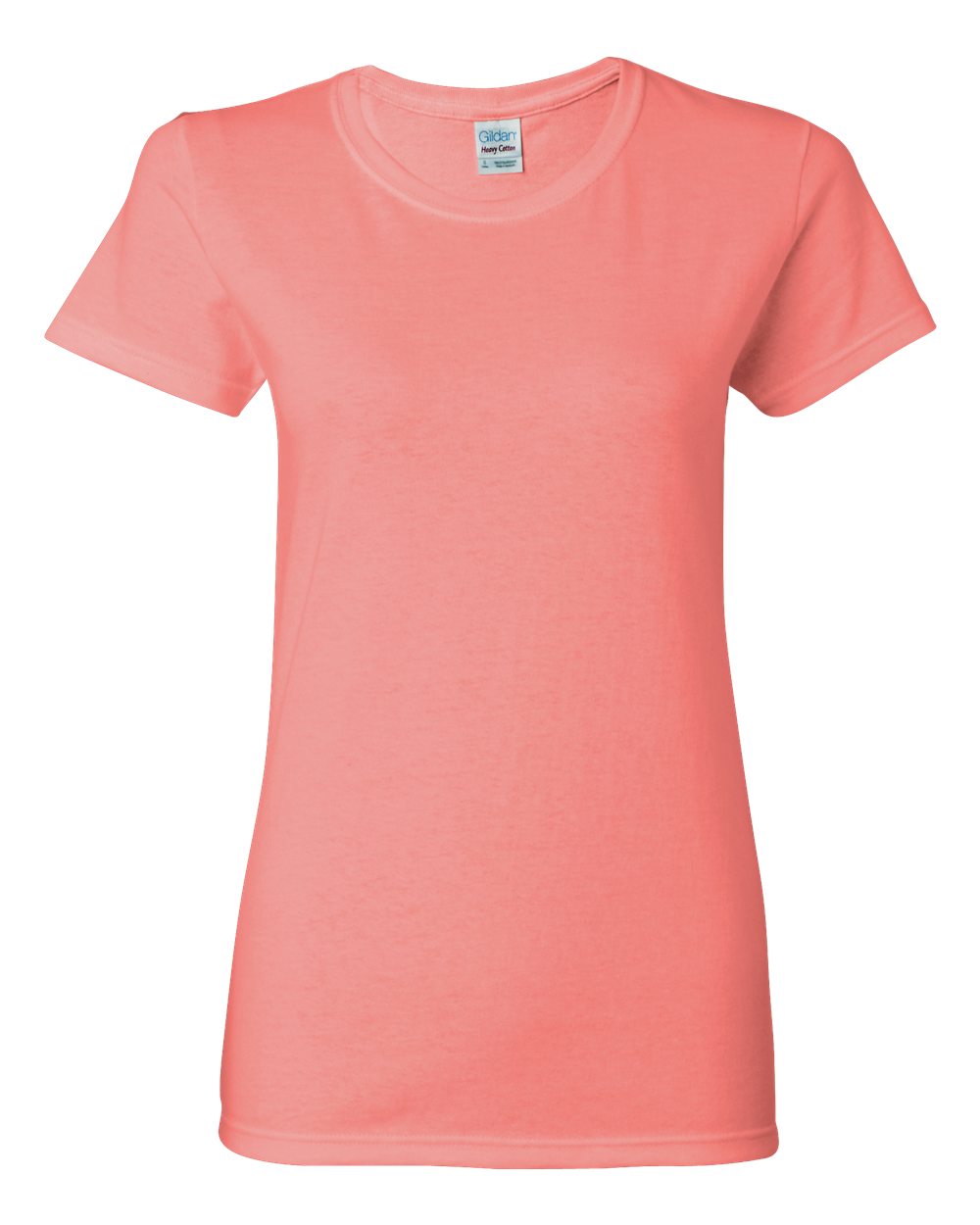 Custom Women's T-Shirt - Heavy Cotton - Gildan G500L
