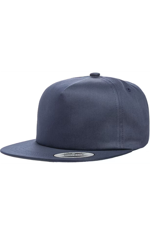 Yupoong Y6502 - Unisex Unstructured 5-Panel Snapback Cap
