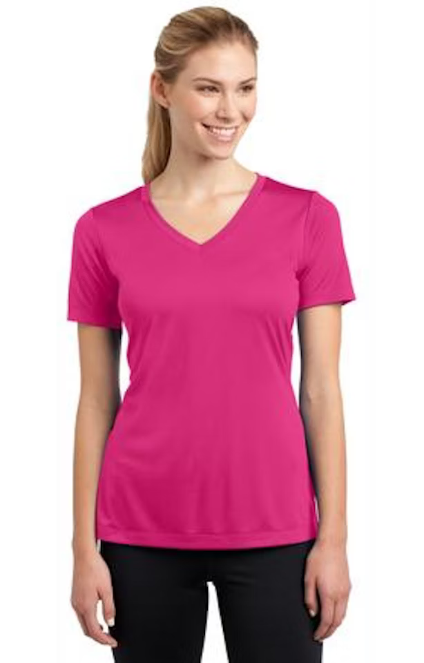 Custom Women's V-Neck T-Shirt - Competitor - Sport-Tek LST353