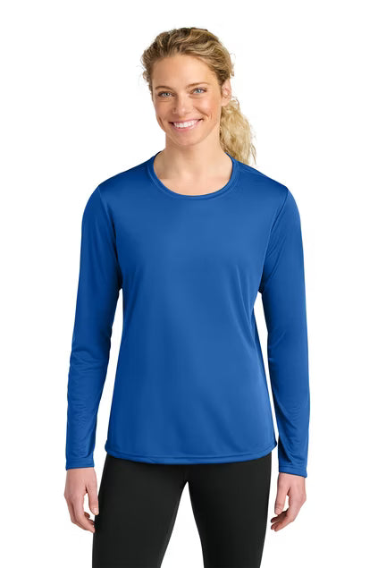 Custom Women's Long Sleeve Crew Shirt - Cooling Performance  - A4 NW3002