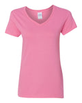 Custom Women's V-Neck T-Shirt - Heavy Cotton - Gildan G500VL