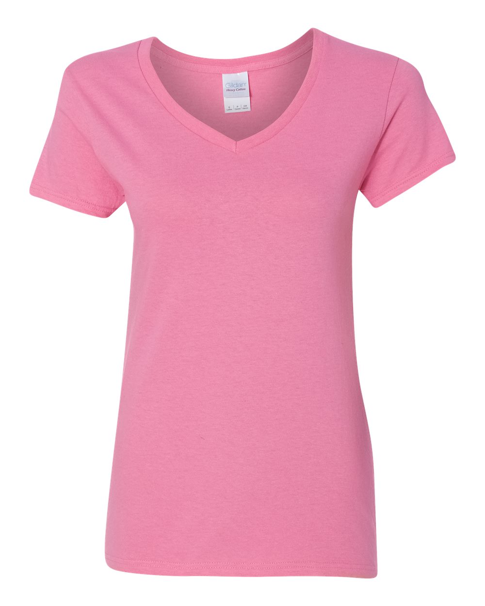 Custom Women's V-Neck T-Shirt - Heavy Cotton - Gildan G500VL