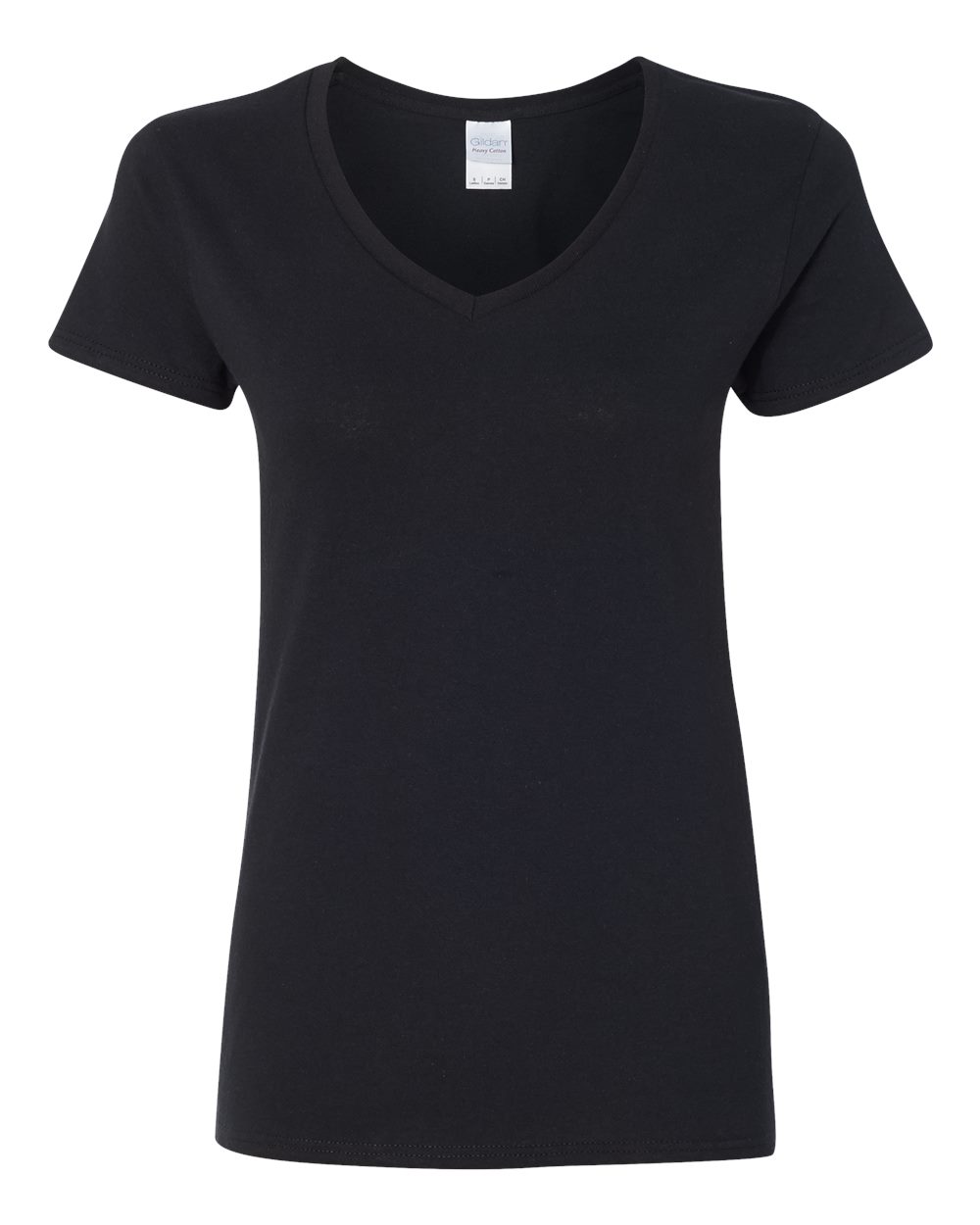 Custom Women's V-Neck T-Shirt - Heavy Cotton - Gildan G500VL