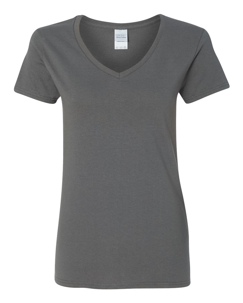 Custom Women's V-Neck T-Shirt - Heavy Cotton - Gildan G500VL