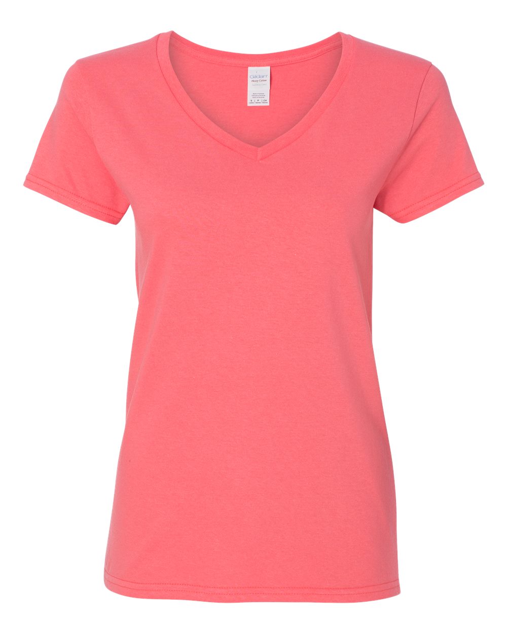 Custom Women's V-Neck T-Shirt - Heavy Cotton - Gildan G500VL