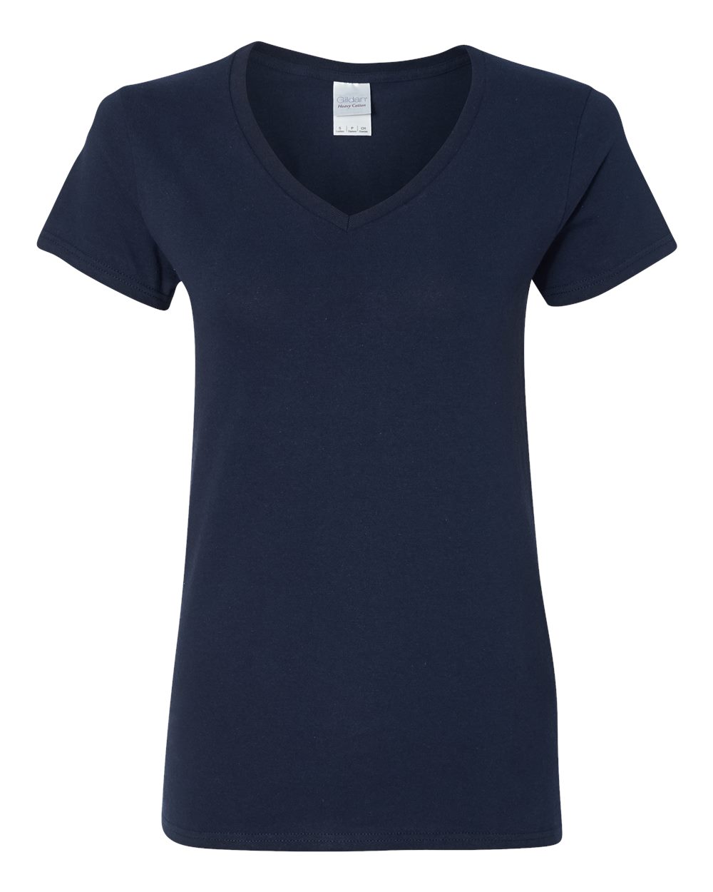 Custom Women's V-Neck T-Shirt - Heavy Cotton - Gildan G500VL