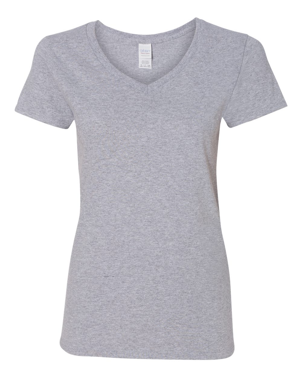 Custom Women's V-Neck T-Shirt - Heavy Cotton - Gildan G500VL