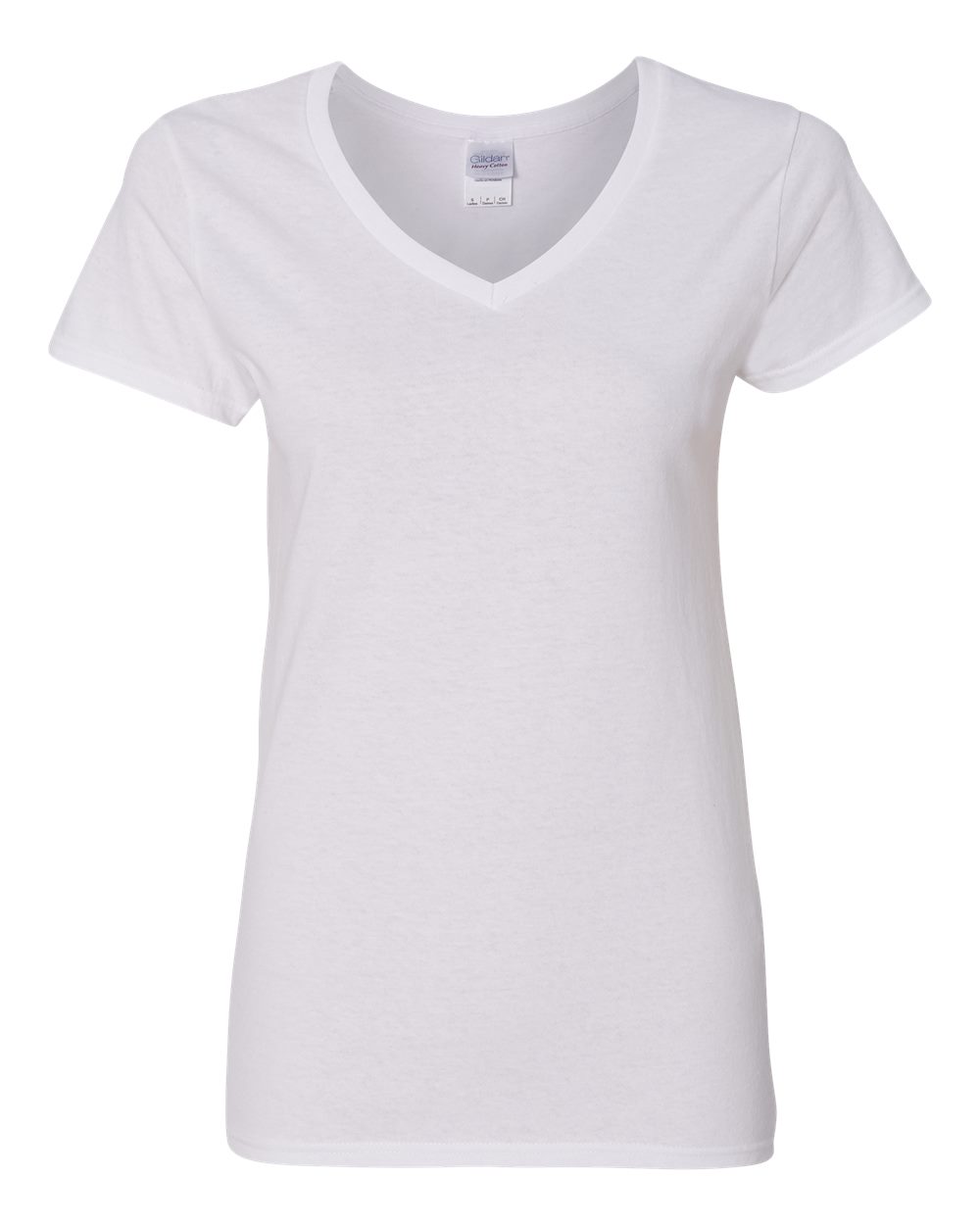 Custom Women's V-Neck T-Shirt - Heavy Cotton - Gildan G500VL