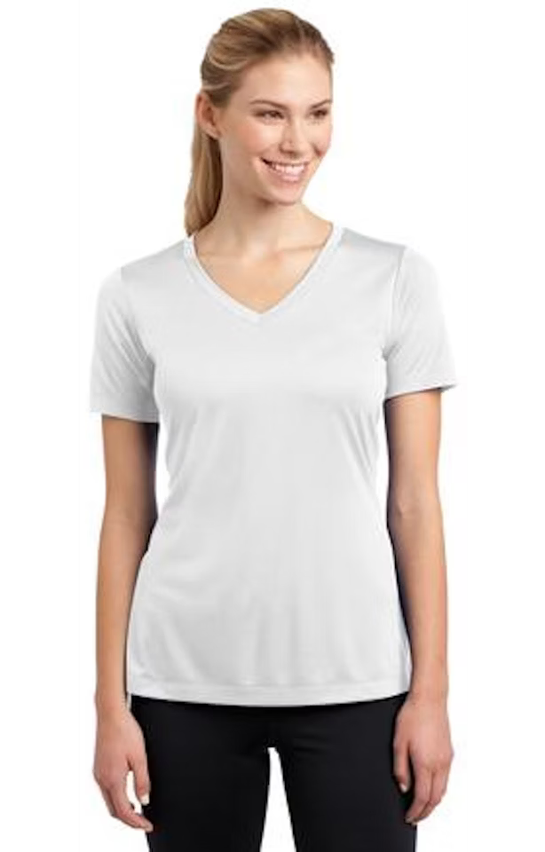 Custom Women's V-Neck T-Shirt - Competitor - Sport-Tek LST353
