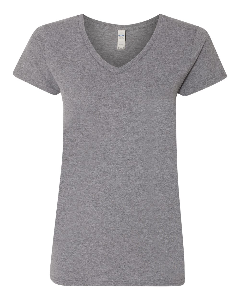 Custom Women's V-Neck T-Shirt - Heavy Cotton - Gildan G500VL