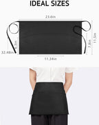 Syntus - Server Apron with 3 Pockets
