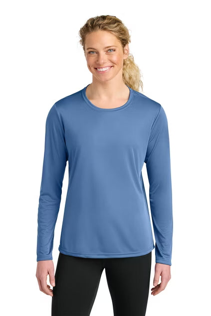 Custom Women's Long Sleeve Crew Shirt - Cooling Performance  - A4 NW3002