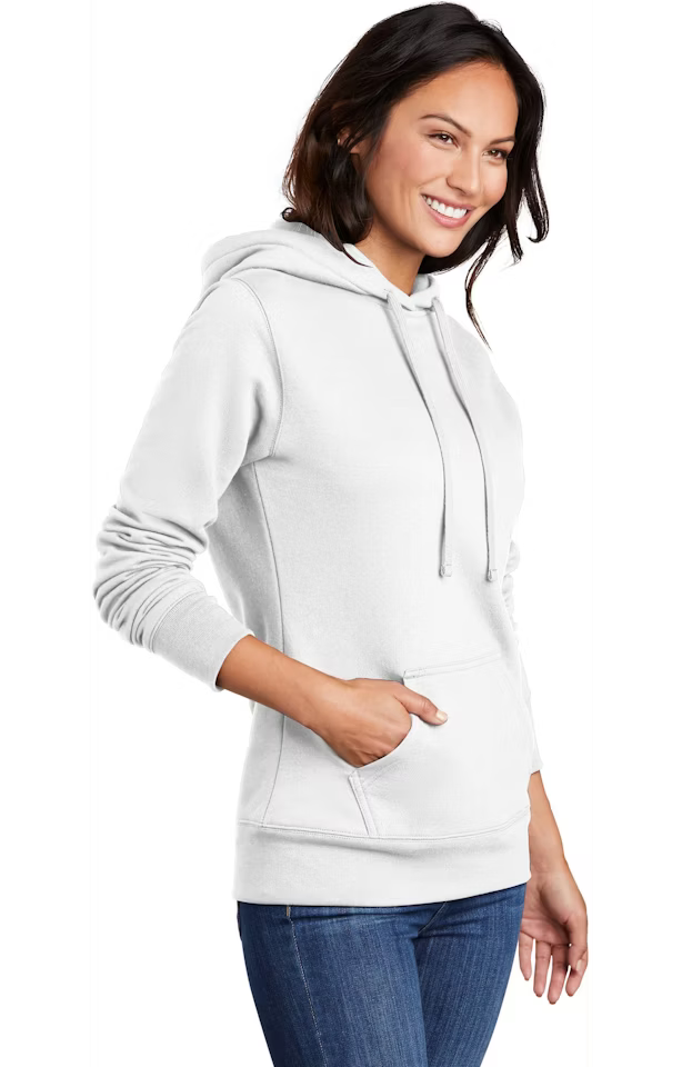 Custom Women's Pullover Hoodie - Port & Company LPC78H