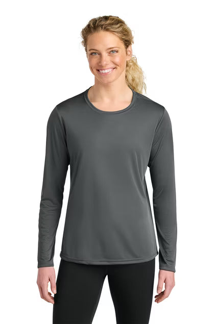 Custom Women's Long Sleeve Crew Shirt - Cooling Performance  - A4 NW3002