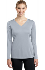 Sport-Tek LST353LS - Women's Long Sleeve PosiCharge Competitor V-Neck Tee