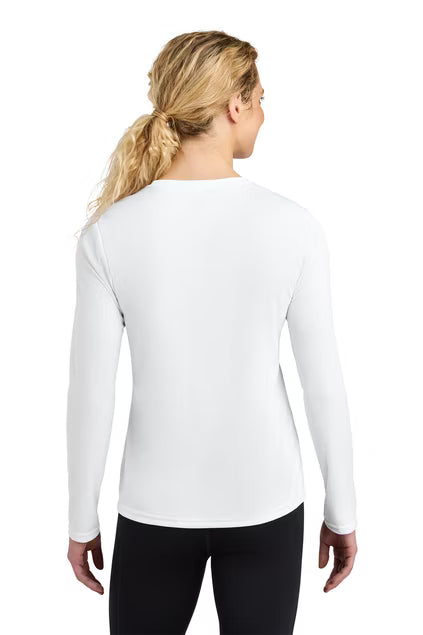 Custom Women's Long Sleeve Crew Shirt - Cooling Performance  - A4 NW3002