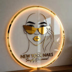 Custom Acrylic Backlit Sign