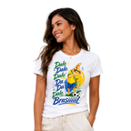 Women's Brasil "Dale Vira-Lata Caramelo" T-Shirt