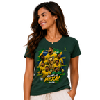 Women's Brasil "Rumo ao Hexa" 2026 Graphic T-Shirt