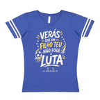 Women's Brasil "Filho Teu Não Foge à Luta" V-Neck Shirt