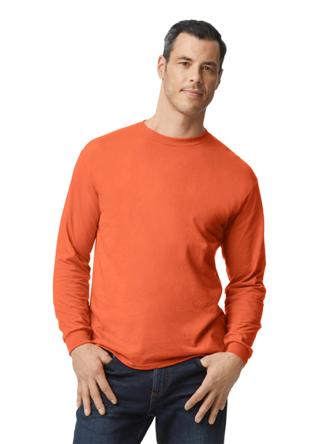 Custom Unisex Long Sleeve T-Shirt - DryBlend 50/50