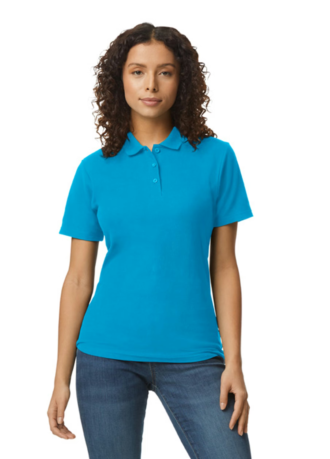 Custom Women's Pique Polo - Softstyle - Gildan G648L