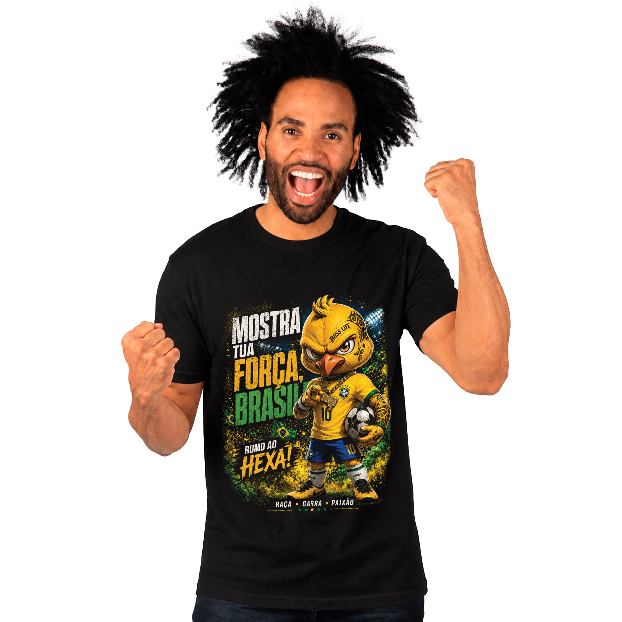 Men's Brasil "Canarinho Pistola" T-Shirt