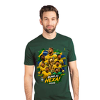 Men's Brasil "Rumo ao Hexa" 2026 Graphic T-Shirt