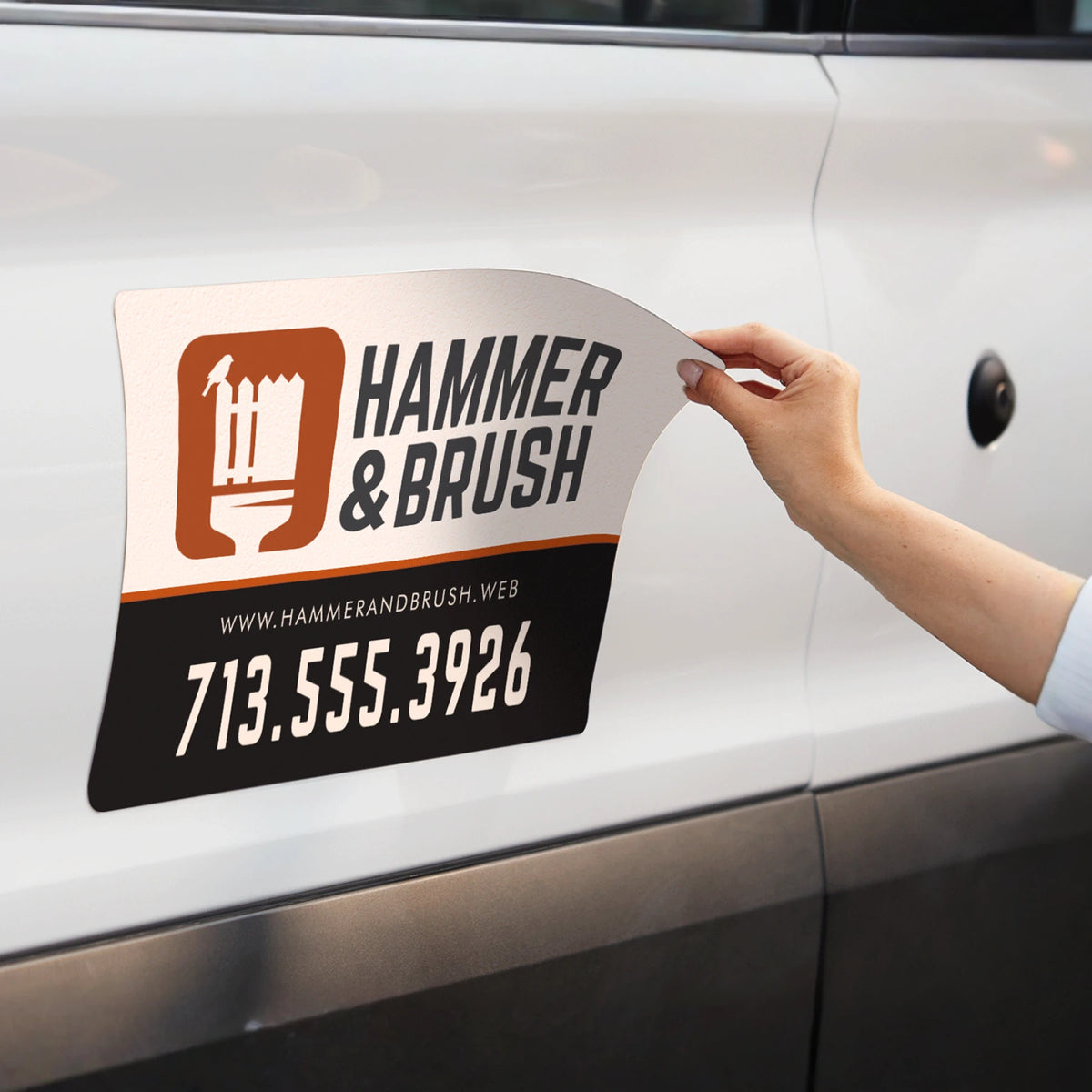 Custom Car Magnet - 12 x 18 in.