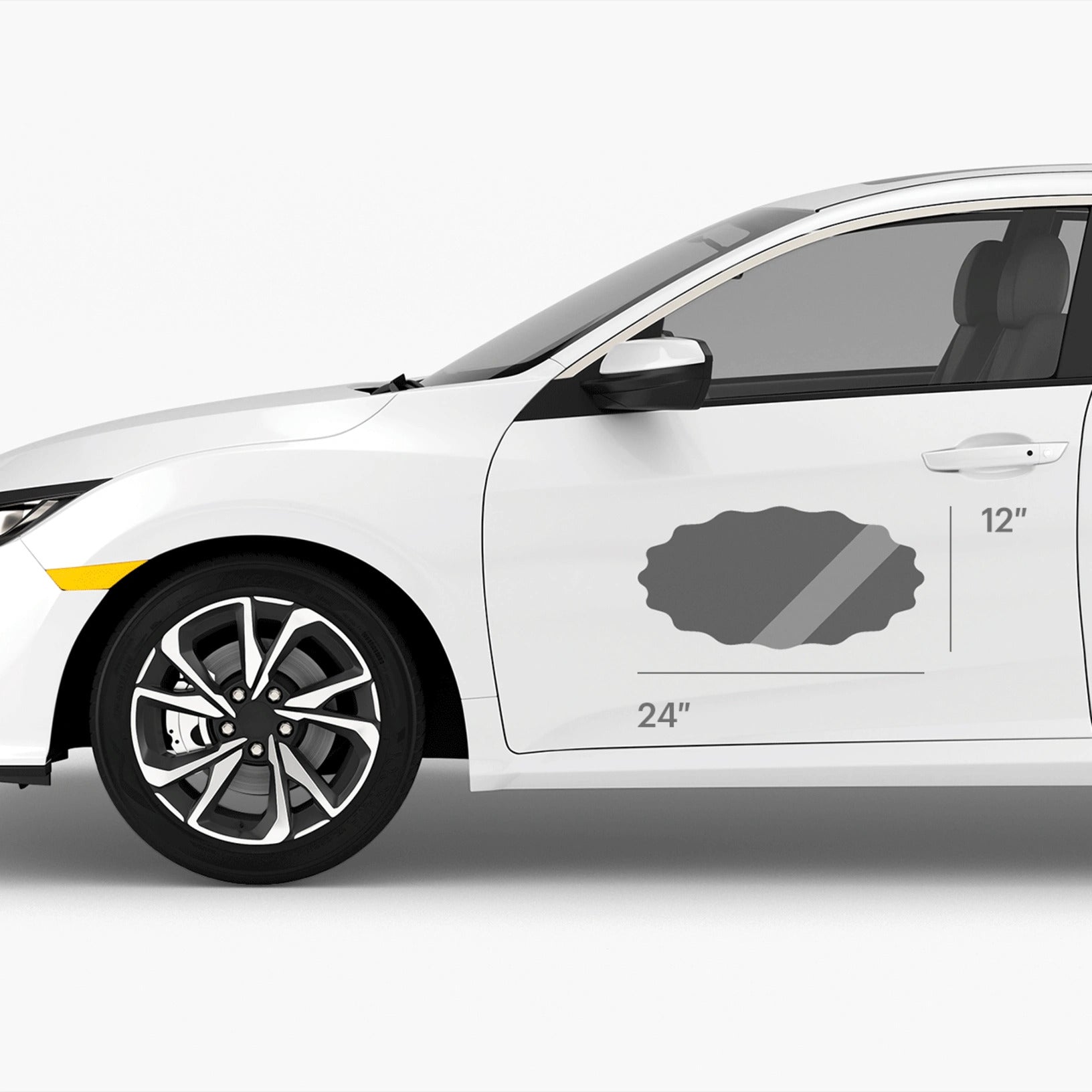 Custom Car Magnets - Regular Large – 12 inch x 24 inch