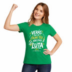 Women's Brasil "Filho Teu Não Foge à Luta" 2026 Graphic T-Shirt