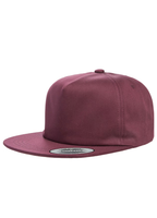 Yupoong Y6502 - Unisex Unstructured 5-Panel Snapback Cap