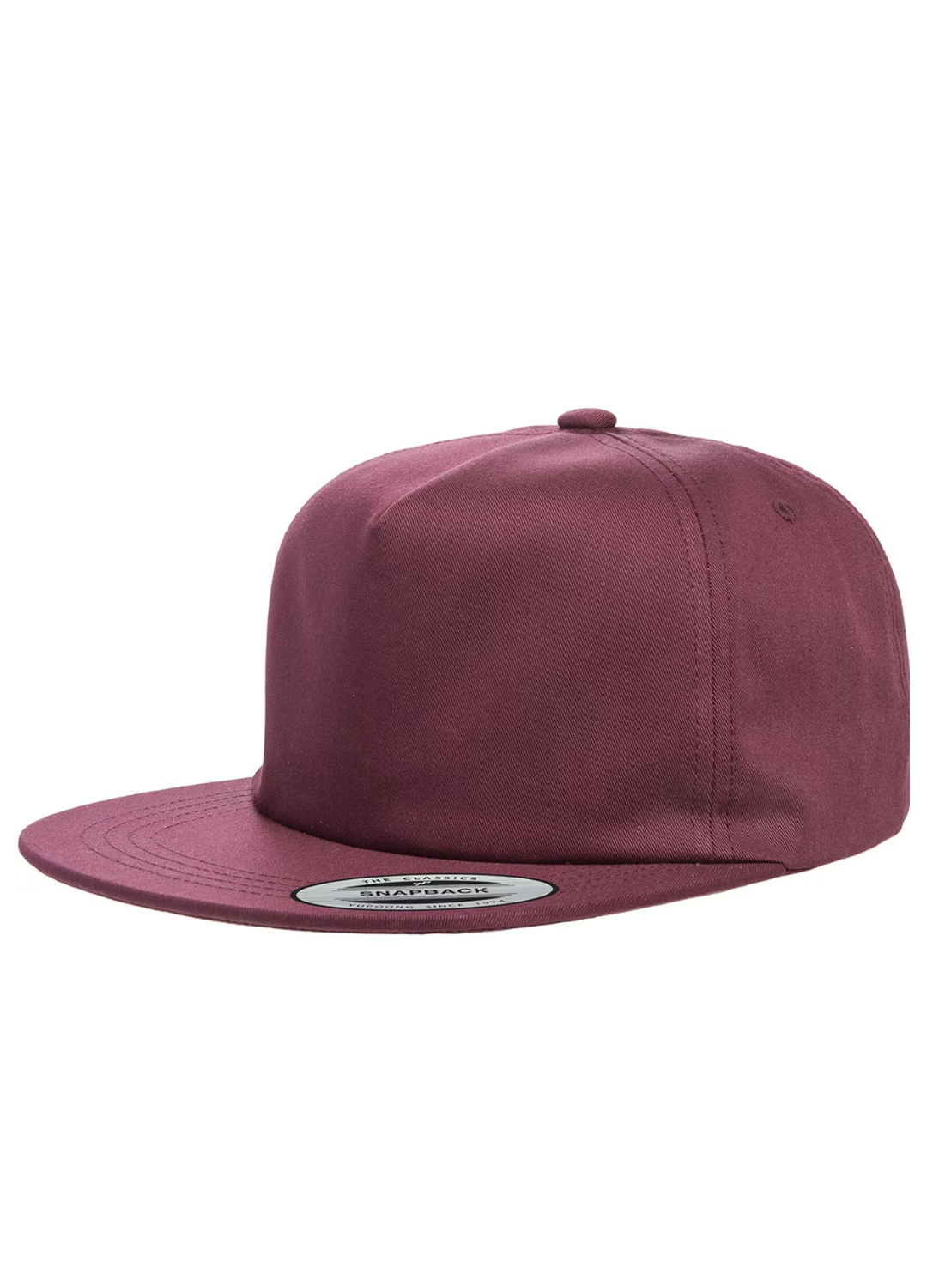 Yupoong Y6502 - Unisex Unstructured 5-Panel Snapback Cap