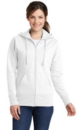 Custom Women's Full-Zip Hoodie - Port & Company LPC78ZH