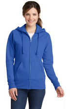 Port & Company LPC78ZH - Women's Core Fleece Full-Zip Hoodie