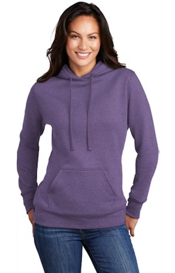 Custom Women's Pullover Hoodie - Port & Company LPC78H