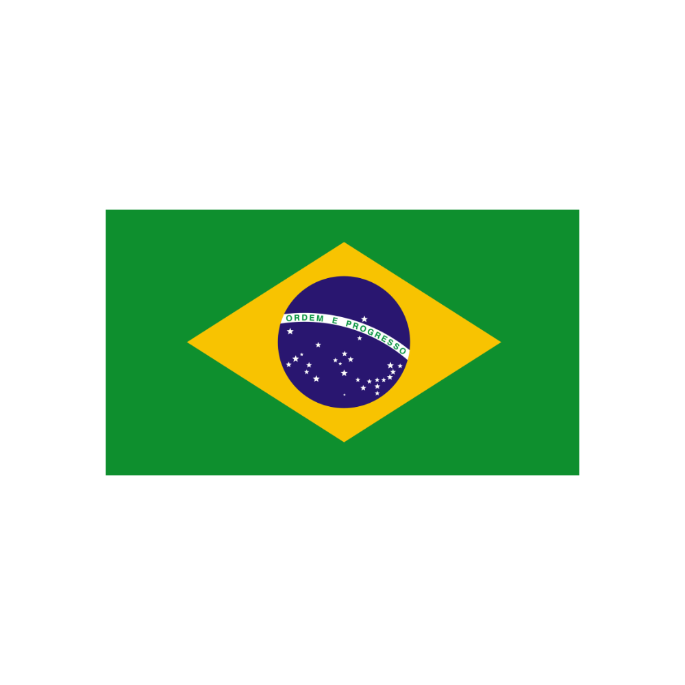 Women's "Brazilian Flag" Cropped Raglan