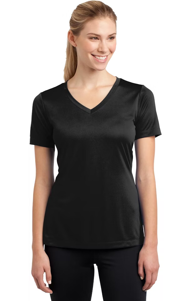 Custom Women's V-Neck T-Shirt - Competitor - Sport-Tek LST353